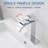 Single-Hole Single-handle Bathroom Faucet with Drain Assembly-70765961