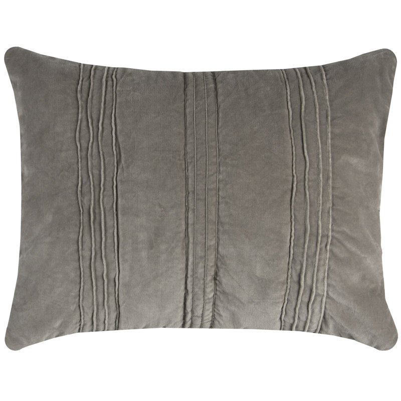 Mr. Grey Cotton Sham Set, King