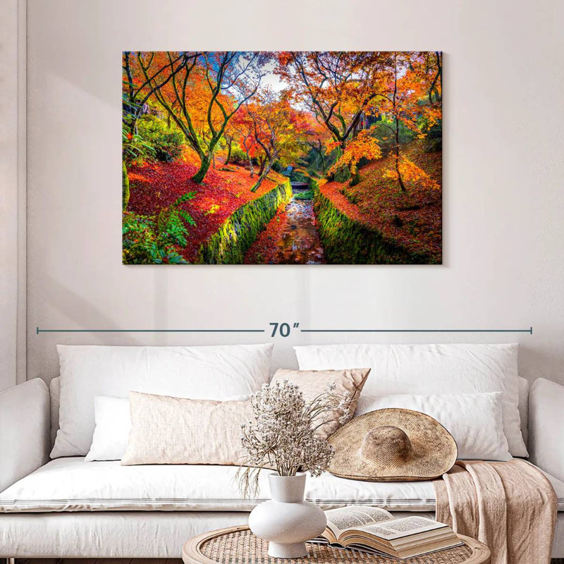 Alvord Dried Up Autumn Canal, 30" H x 45" W