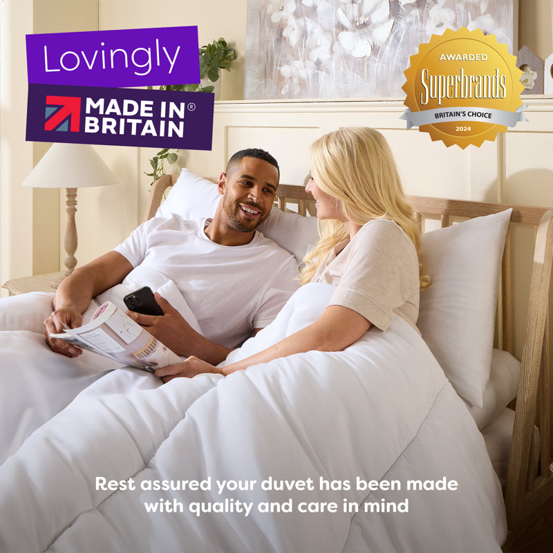 Dual Temperature Made For You Two 4.5/10.5 Tog Duvet, Kingsize (225 x 220cm)