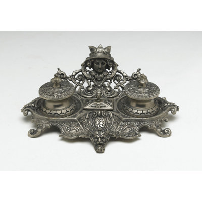 Eisen Decorative Double Inkwell