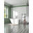 59" x 30"  Freestanding Soaking Acrylic Bathtub