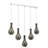 5 - Light Silver Kitchen Island Pendant
