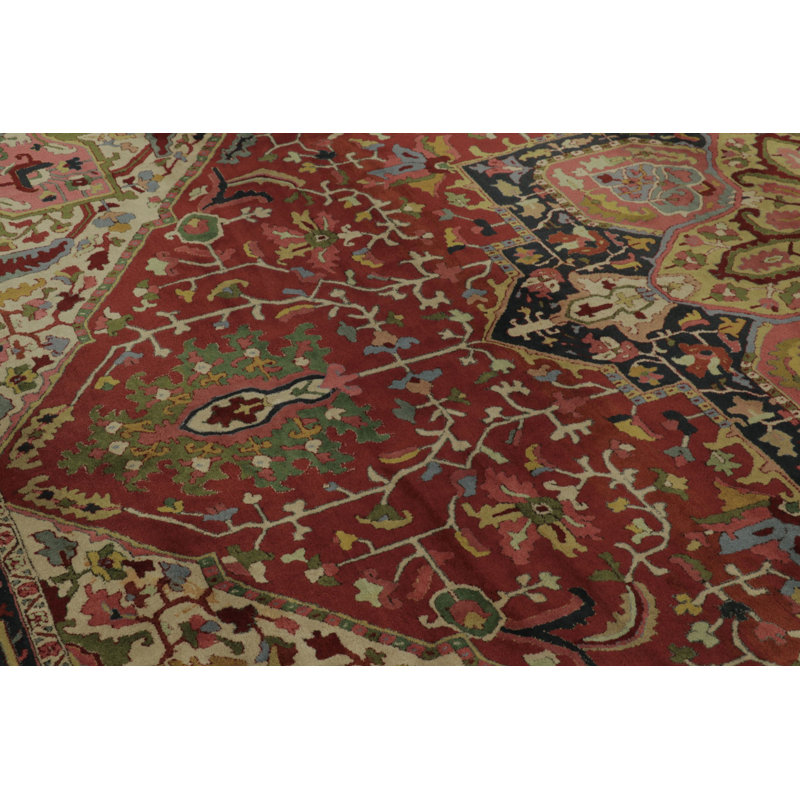 Antique One-of-a-Kind 9'10X12'11 Hand Knotted Area Rug