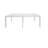Outdoor Table Roma, Rectangular Extendable Dining Table, Rattan Effect Garden Table, 150X90H72 Cm-914903323