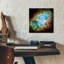 «Crab Nebula Supernova», art mural en verre télescopique Hubble de la NASA, 12 po x 12 po