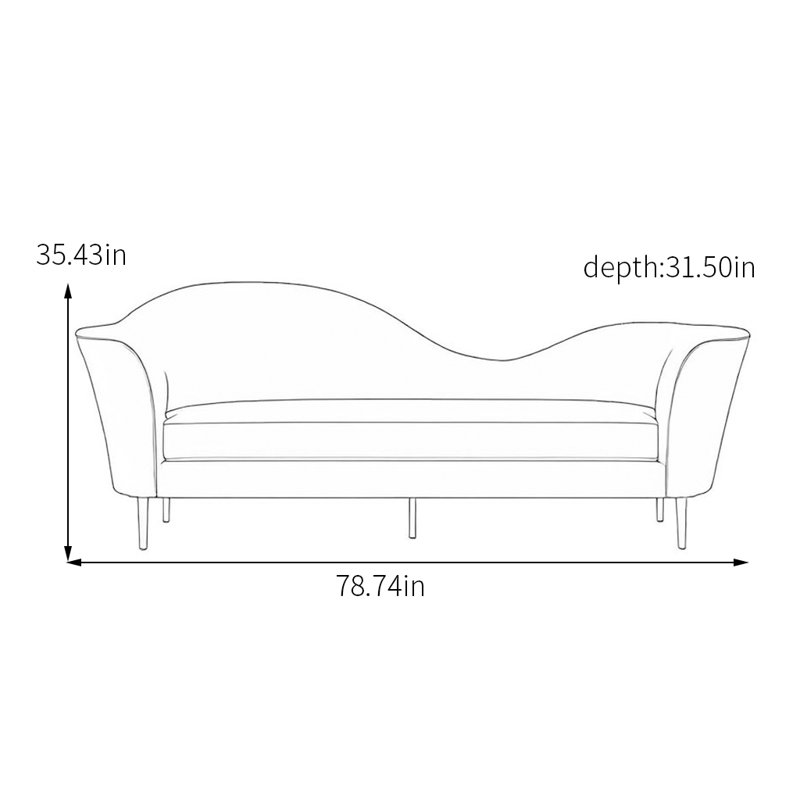 Chaise longue confortable à haute densité, Orienté à gauche (vu de face)