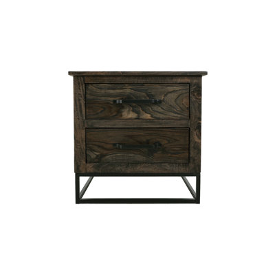 Iyannah 2 Drawer Nightstand