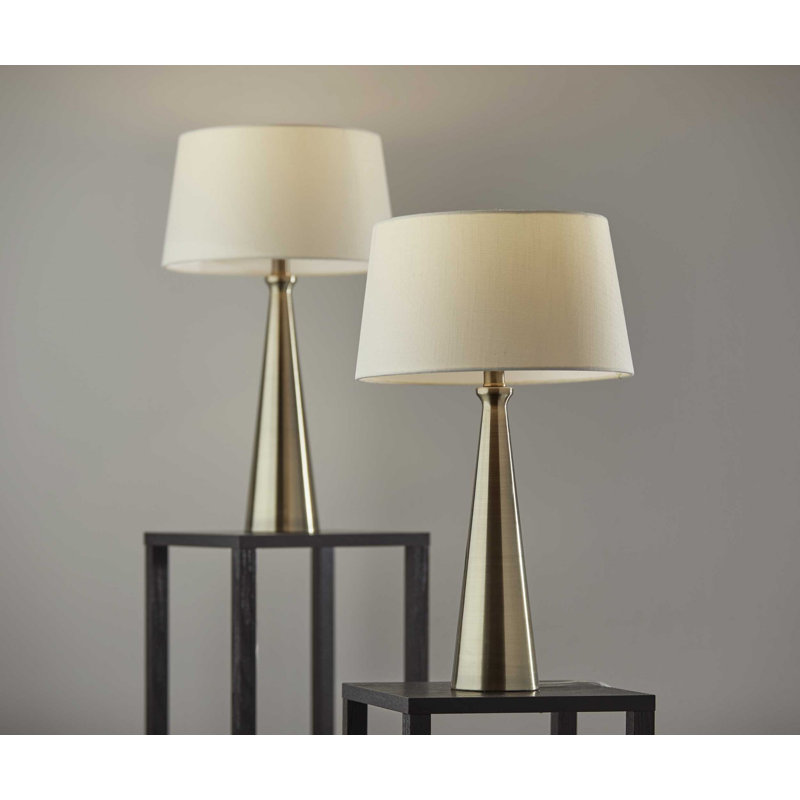 Metal Table Lamp, Bronze