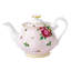 Royal Albert New Country Roses 3 Piece Teapot Set