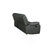 Transitional Leather-Air Reclining Loveseat