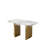 Modern Rectangular Sintered Stone Dining Table Set