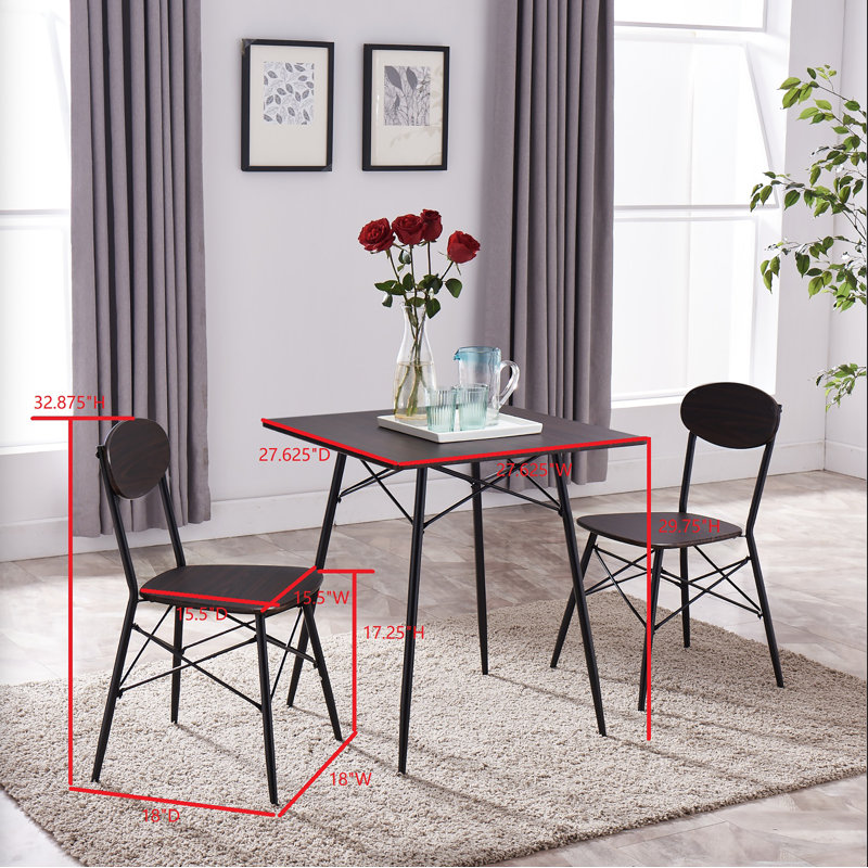 Mevelyn 3 - Piece Dining Set