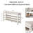 3-Tier Adjustable Shoe Bench With Leather Cushion — Walnut-Finish Entryway Storage Stool For Hallways & Mudrooms-643096470
