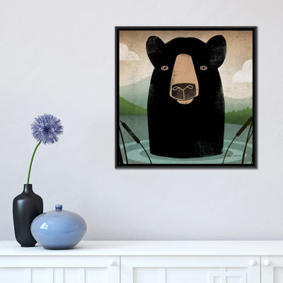 "Skinny Dip Crop" unique en son genre par Ryan Fowler, reproduction sur toile tendue