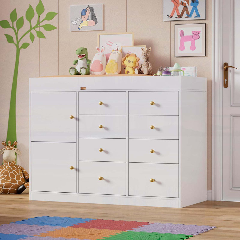 Simple and Functional Design Cabinet,Multi-Functional Diaper Changing Station