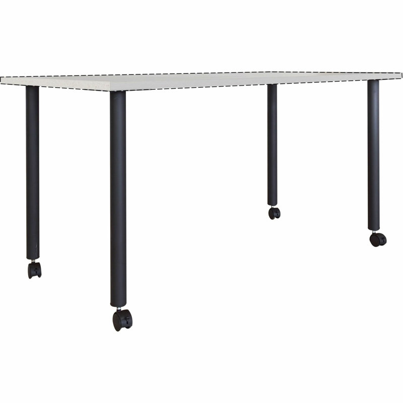 Base de table de formation, Noir, noir, noir, noir