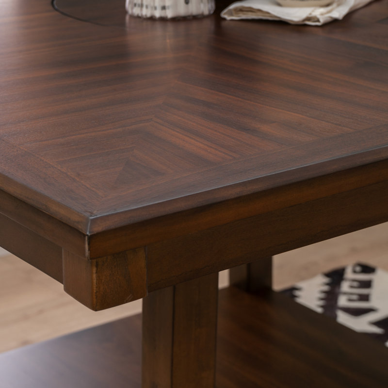Barneveld Counter Height Dining Set, 6 Pieces: Table, Bench, 4 Chairs