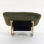 Fauteuil berçant adulte en velours côtelé-1828076624
