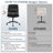 Upholstered Armless Task Office Chair-540069728
