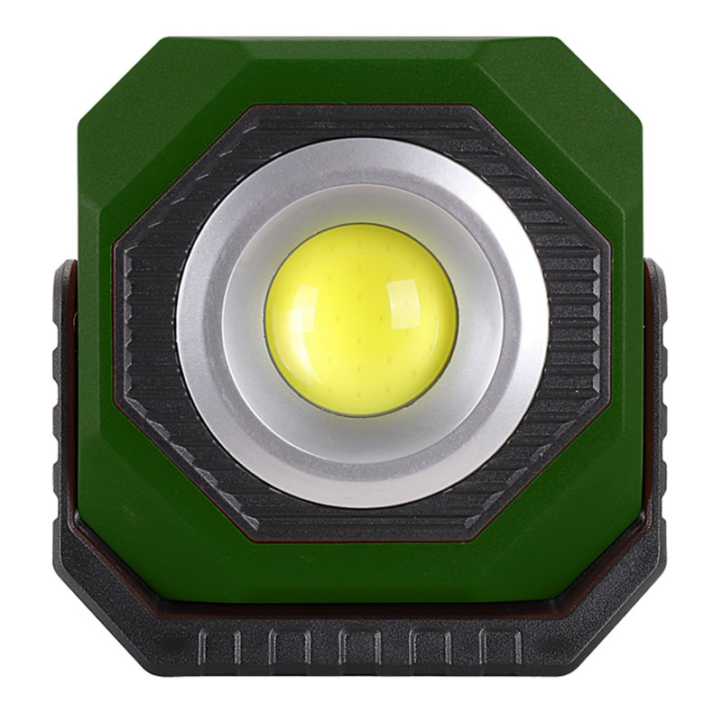 500 Lumen Led Rechargeable Solar Work Light With Magnetic Base, Charge By Usb/Solar