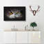 A Great Horned Owl - Wrapped Canvas-56648005