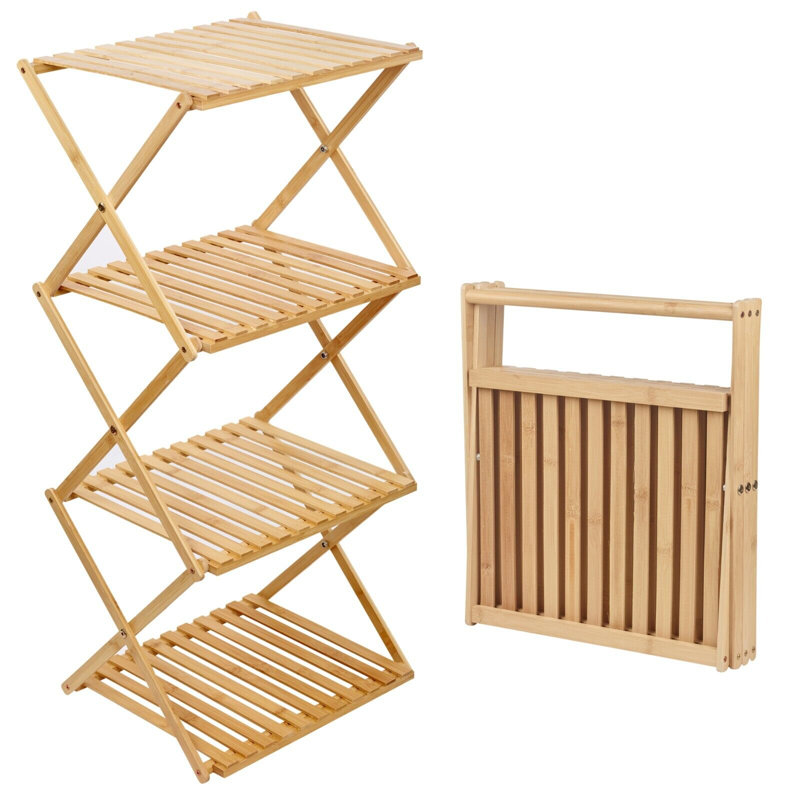 Dorrell Bamboo Bathroom Shelves
