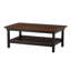 Table basse 44 po x 27 po, noire-130714197