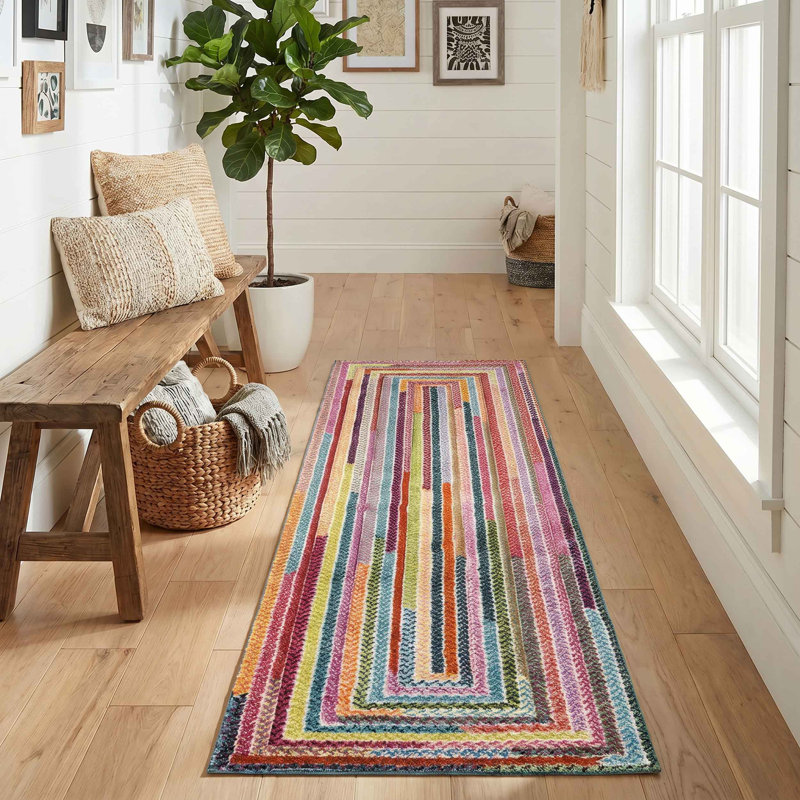 Cayne Geometric Shapes Area Rug, 160 x 230 cm (Rectangular)