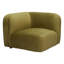 Fauteuil d'angle vert-850689397