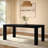 Modern 72" Rectangular Dining Table-2024531884
