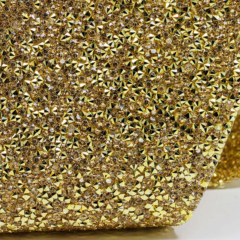 Napperon Sparkles Home Décoration de table 18 x 13 pouces antidérapante, Champagne
