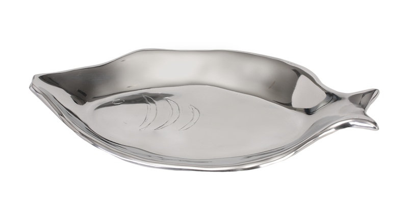 Rosecliff Heights Flint Aluminum Platter