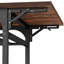 Extendable Unfinished Metal Base Dining Table-800564139-800564138