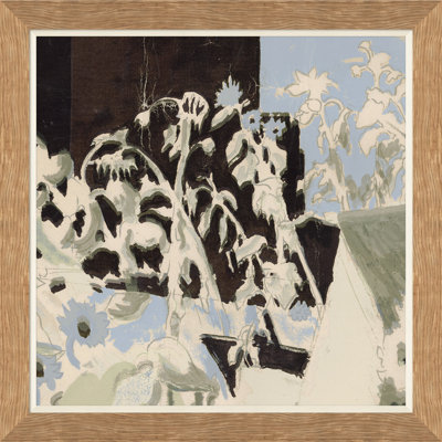 «Garden Still Life I» par Carrier and Company Art - Peinture encadrée sur papier