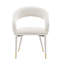 Chaise rembourrée en velours Sina-624624753
