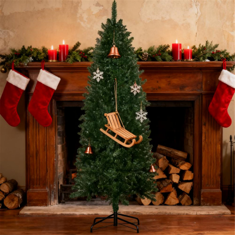 Arbre de Noël avec des extrémités de branches réalistes, arbre de Noël artificiel pour l'intérieur, la maison, les fêtes