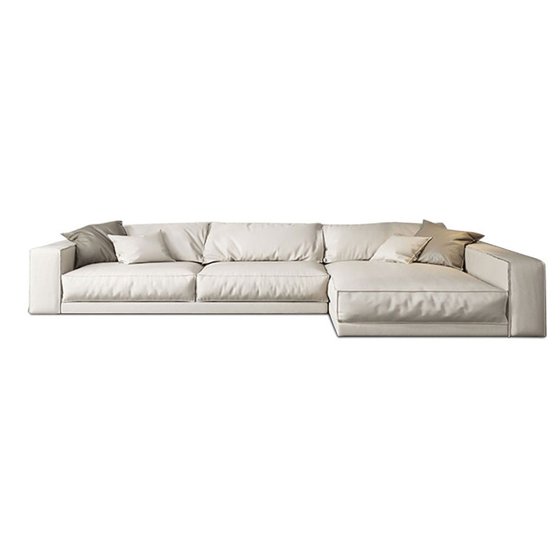 Upholstered L-Shaped Sectional, 30.71"H*118.11"L*61.02"W, Right