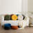 Velvet Round Throw Pillow- 2 Pack (Set Of 2)-1780235672