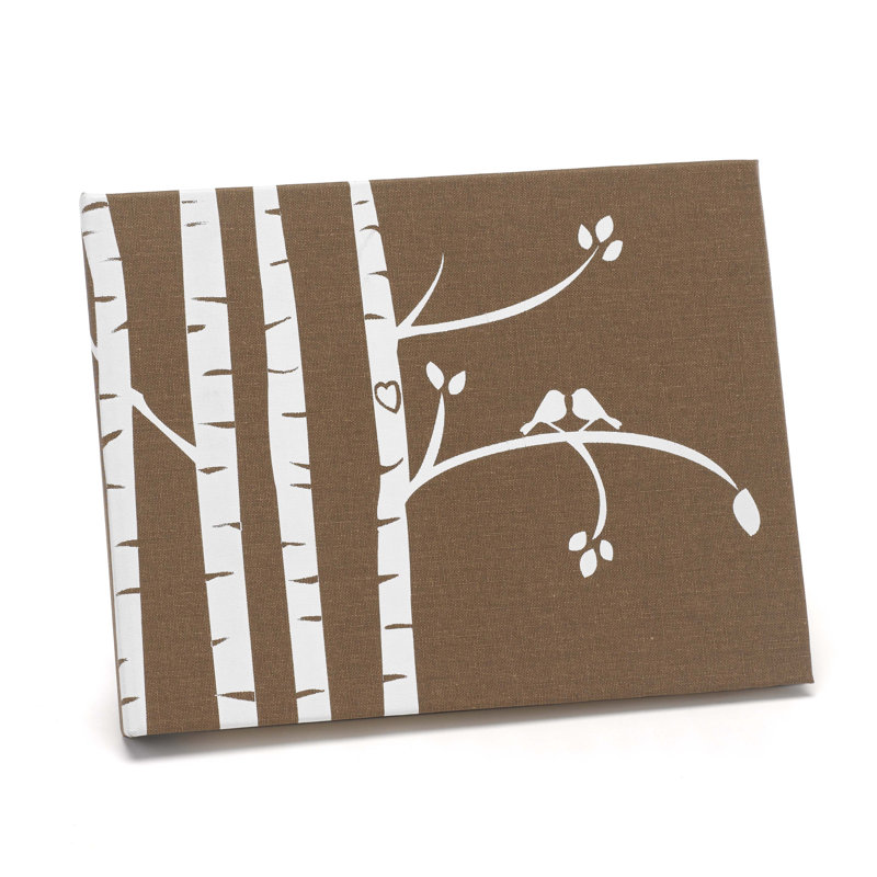 Livre d’or bouleau trees