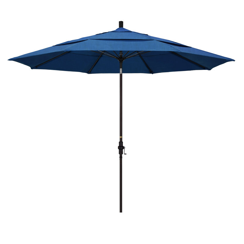 Parasol de marché 11 pi Brent, Toile Sunbrella® régate