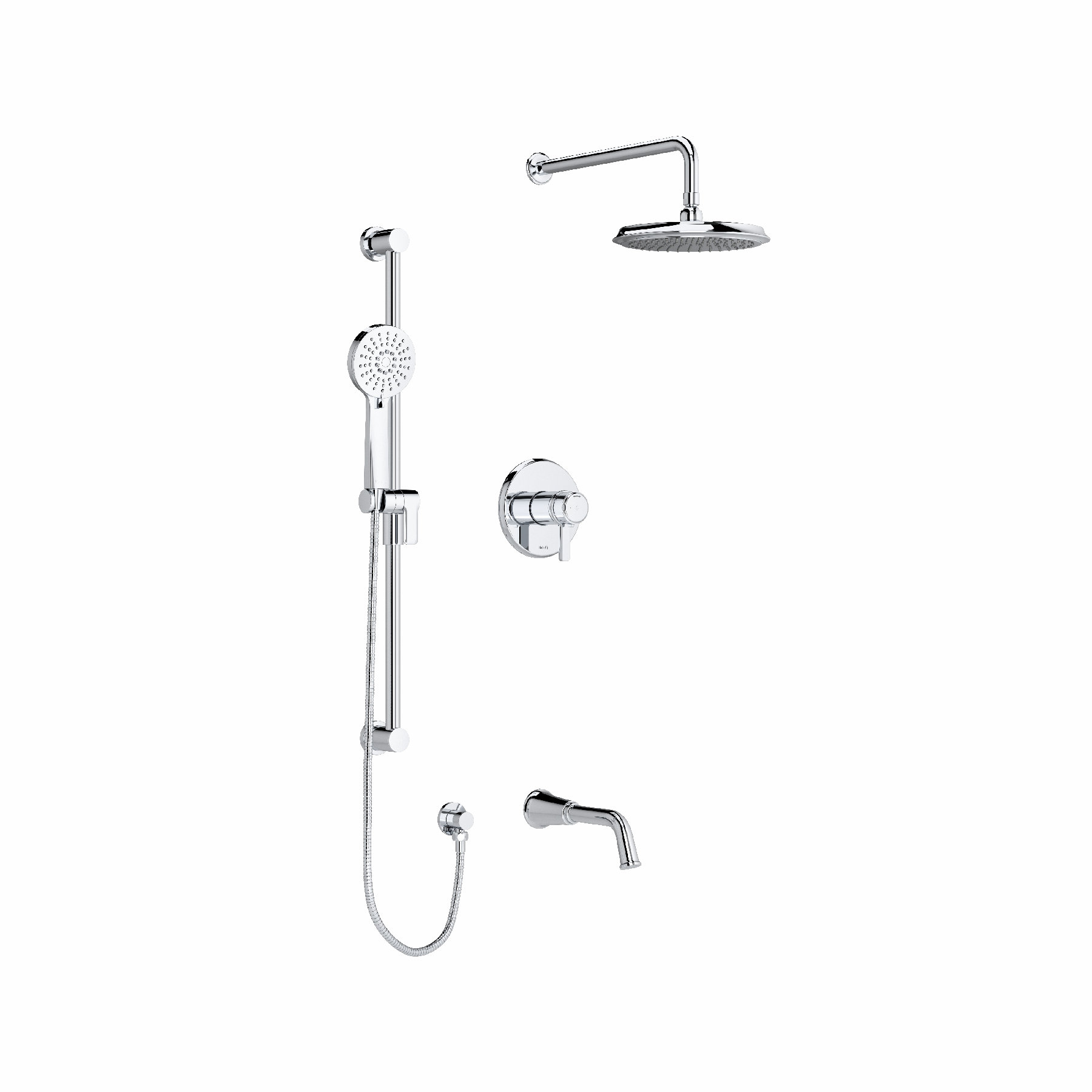 Signature Hardware 446688 Shower Drain Brushed Nickel