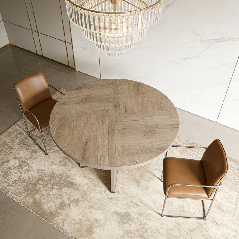 47 Inch Wood Dining Table Round Dining Table