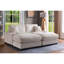 Canapé modulaire Modern, canapé modulaire surdimensionné à 4 places, tissu en velours côtelé avec 2 repose-pieds et 2 coussins, canapé modulaire modulaire pour le salon