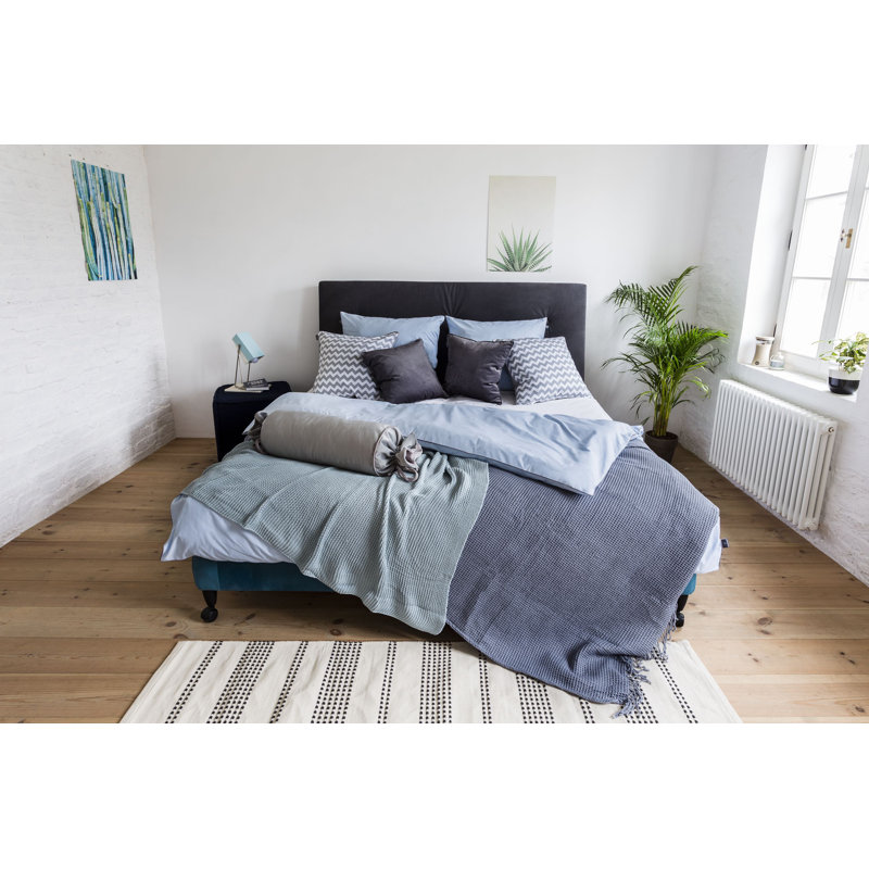 100% Cotton Sheet Set, 200 x 220cm, Blue