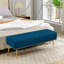 Chereese Velvet Upholstered Bench-915414892