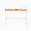 Bureau Hilton en blanc / naturel