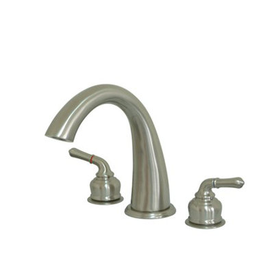 St. Charles Double Handle Deck Mounted Roman Tub Faucet