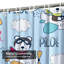 Mignon rideau de douche avec 12 crochets-1564688179