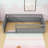 Floor Bed Frame with High Guardrails and Low Profile Design-1204430574-1204430572